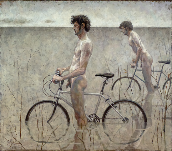 Men on Bicycles (Flood) <span>🔴</span>